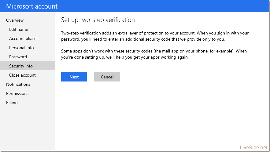 two-step authentication not working in outlook for mac
