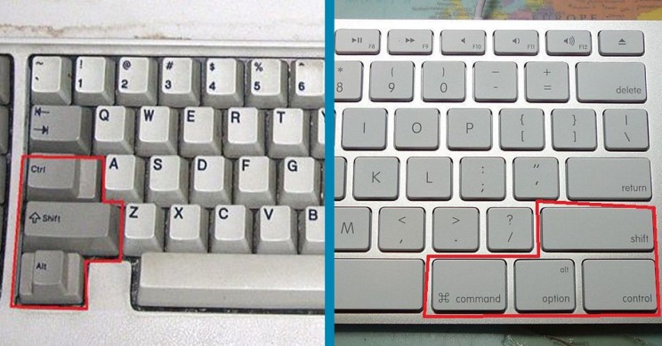 command keys for mac color text
